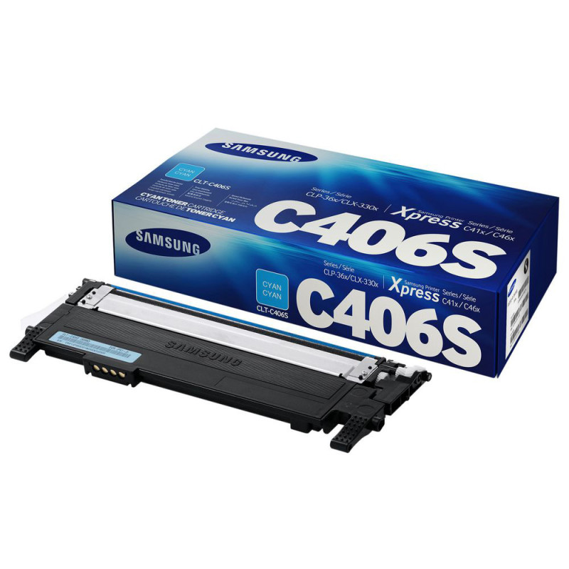 Toner HP do Samsung CLT-C406S | 1 000 str. | cyan Toner HP do Samsung CLT-C406S | 1 000 str. | cyan