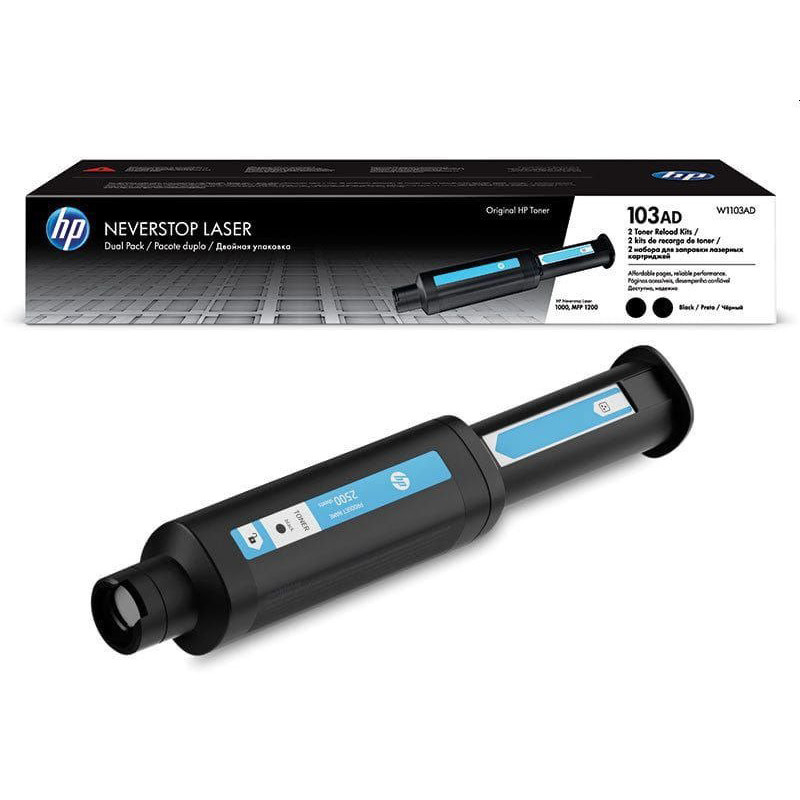 Toner HP 103AD Neverstop Reload Kit | 2x 2 500 str. | black