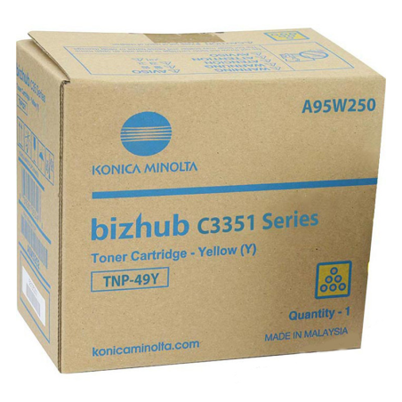 Toner Konica Minolta Bizhub C3351TNP-49 YELLOW