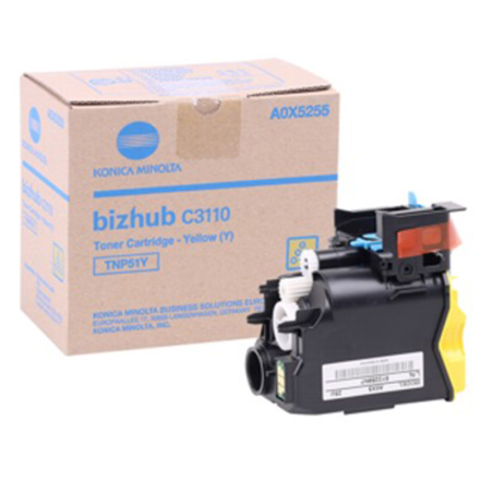 Toner Konica Minolta TNP-51 do Bizhub C3110 | 5000 str. |  yellow