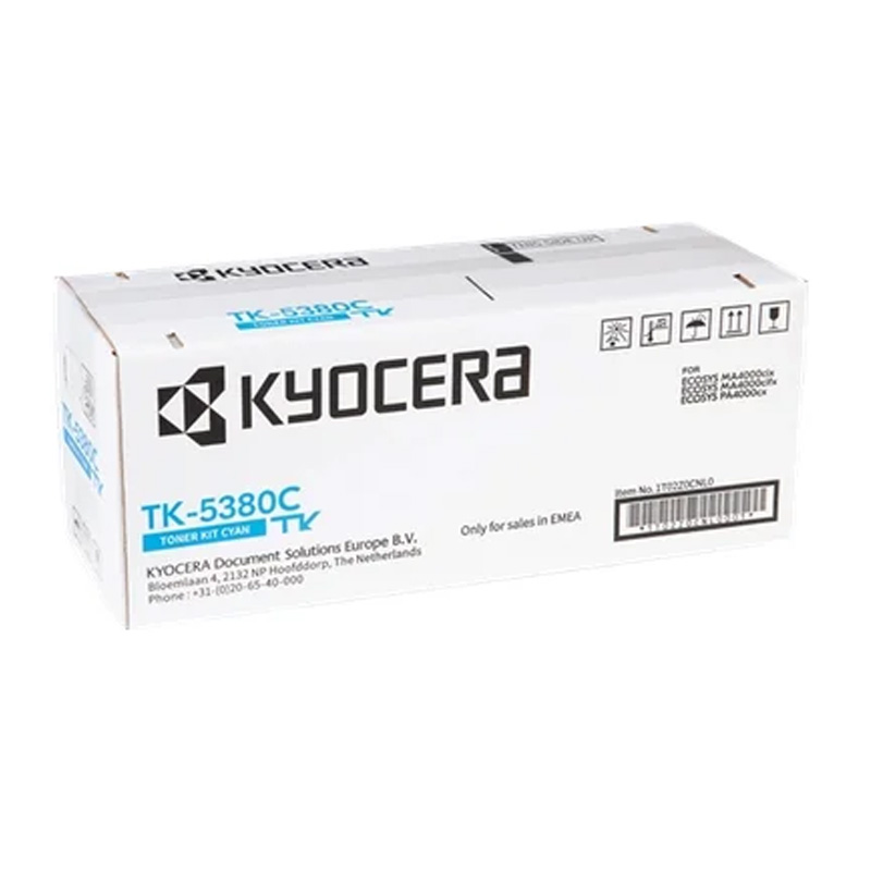 Toner Kyocera TK-5380C do EcoSys MA4000cix/cifx | 10 000 str. | cyan