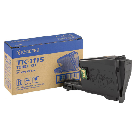 Toner Kyocera TK-1115 do FS-1041/1220/1320 | 1 600 str. | black 1T02M50NLV