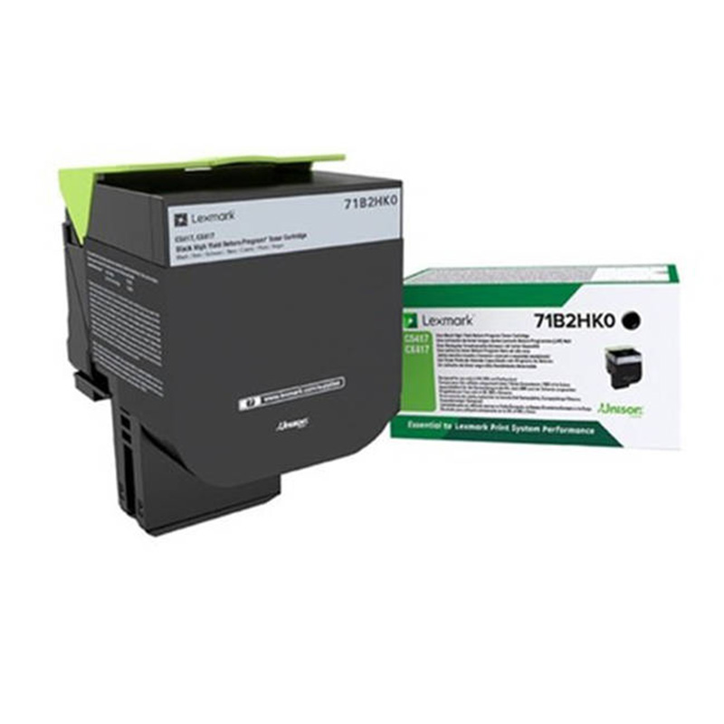 Kaseta z tonerem Lexmark 71B2HK0 do CS/CX417/517 | zwrotny | 6 000 str. | black