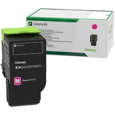 Kaseta z tonerem Lexmark do MC2640/ C2535/C2425 | zwrotna | 3 500 str.| MAGENTA