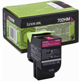 Kaseta z tonerem Lexmark 702HM do CS-310/410/510 | zwrotny | 3 000 str.| magenta