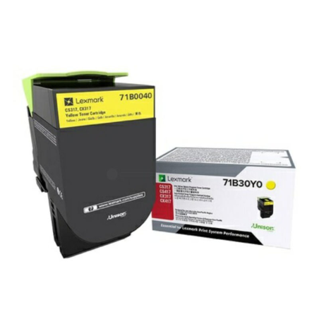 Kaseta z tonerem Lexmark 73B0040 do CS827de/CX827de | 15 000 str. | yellow