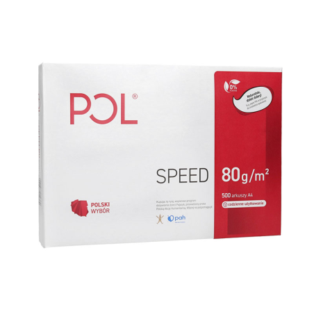 Papier ksero POLspeed 153 CIE | A4 | 80g | 500 arkuszy | Klasa C