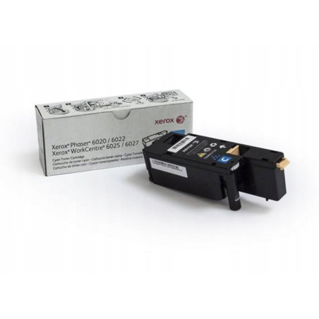 Toner Xerox do Phaser 6020/6022/6027 1 000 str. | cyan