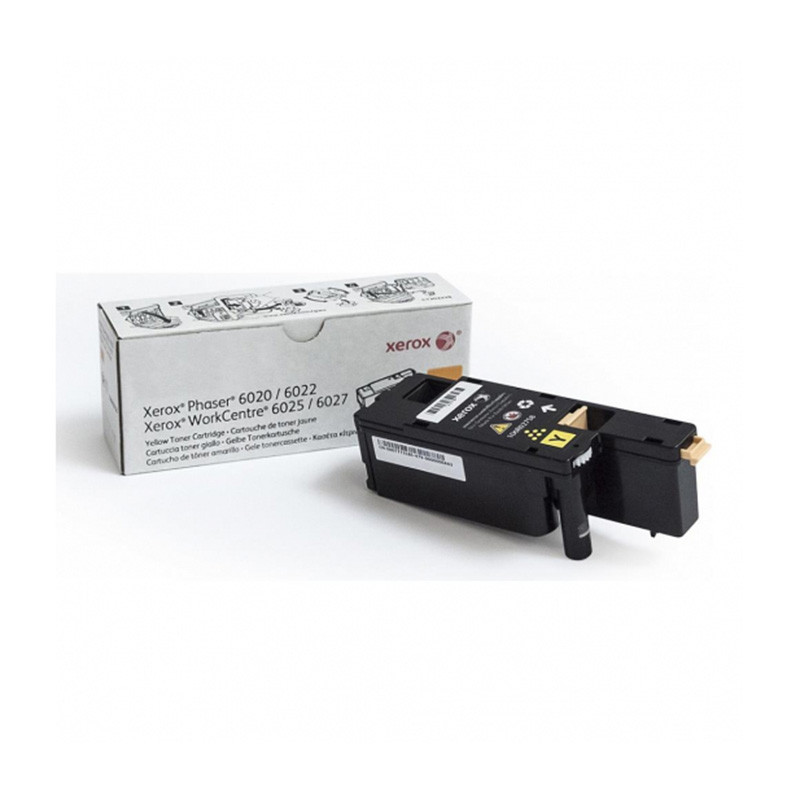Toner Xerox do Phaser 6020/6022/6027 | 1 000 str. | yellow Toner Xerox do Phaser 6020/6022/6027 | 1 000 str. | yellow