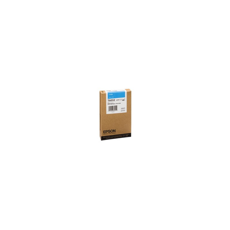 Tusz Epson T6032 do Stylus Pro 7800/7880/9800/9880 | 220ml | cyan