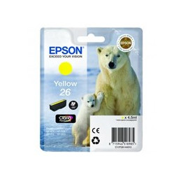 Tusz Epson T2614 do XP-600/700/800 | 4,7ml | yellow