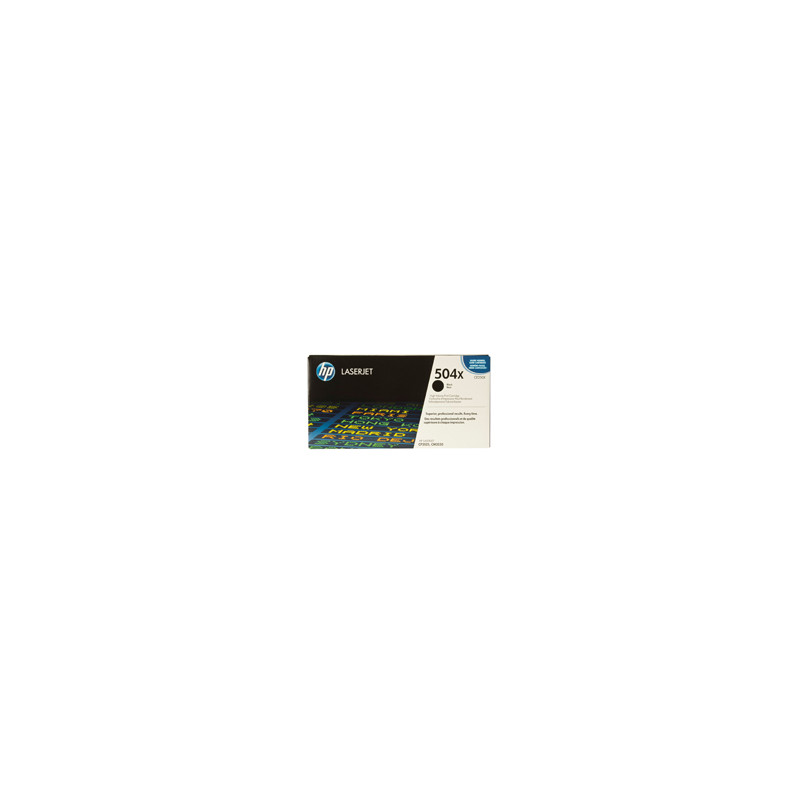 Toner HP 504X do Color LaserJet 3525/3530 | 10 500 str. | black Toner HP 504X do Color LaserJet 3525/3530 | 10 500 str. | black