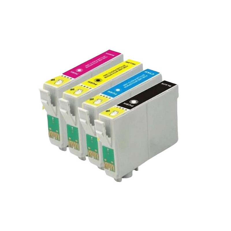 Tusze Zamienniki Zestaw T1281-T1285 do Epson (C13T12854010) (4 szt)