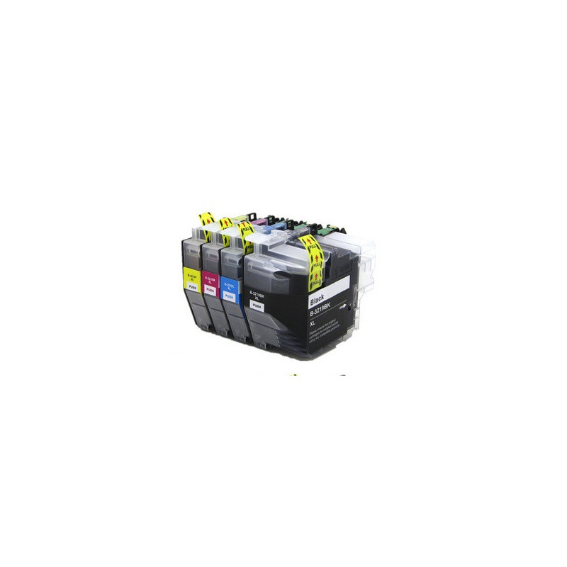 Tusze Zamienniki Zestaw LC-3219 XL CMYK do Brother (LC3219XLVALDR) (4 szt)