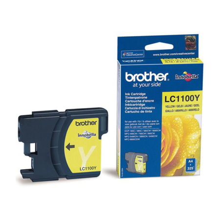 Tusz Brother do DCP395CN/585CW/6690CW715W | 325 str. | yellow