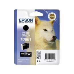 Tusz Epson T0961 do Stylus Photo R2880 | 11,4ml |  photo black