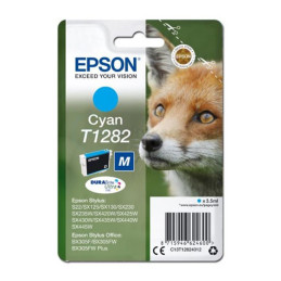 Tusz Epson T1282 do Stylus S22, SX-125/130/230/235W/420W | 3,5ml | cyan