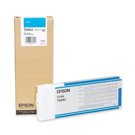 Tusz Epson T6062 do Stylus Pro 4800/4880  | 220ml | cyan