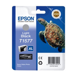 Tusz Epson T1577 do Stylus Photo R3000 | 25,9ml |  light black