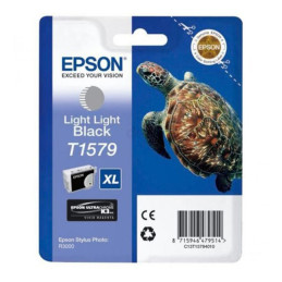 Tusz Epson T1579 do Stylus Photo R3000 | 25,9ml | light light black