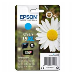 Tusz Epson T1812 do XP-102/202/302/305/402/405 | 6,6ml | cyan