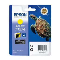 Tusz Epson T1574 do Stylus Photo R3000 | 25,9ml | yellow