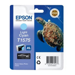 Tusz Epson T1575 do Stylus Photo R3000 | 25,9ml |  light cyan