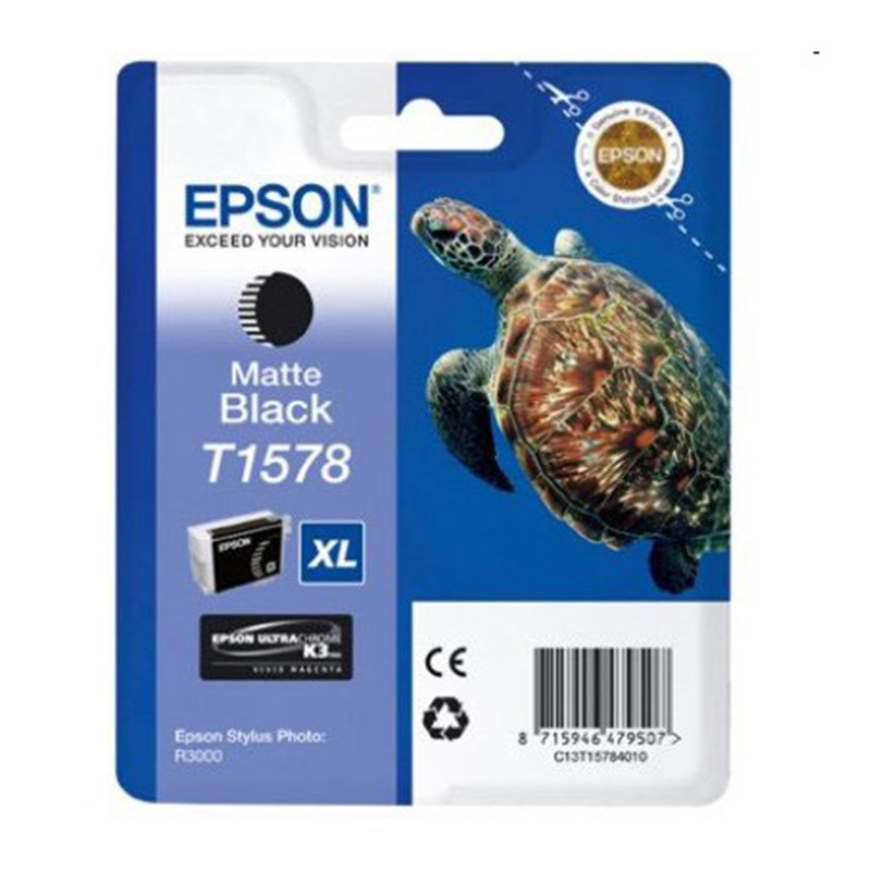 Tusz Epson T1578 do Stylus Photo R3000 | 25,9ml | matte black Tusz Epson T1578 do Stylus Photo R3000 | 25,9ml | matte black