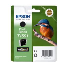Tusz Epson T1591 do Stylus Photo R2000 | 17ml | photo black
