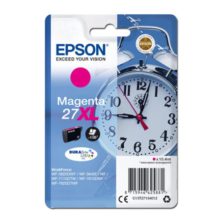 Tusz Epson T2713 XL do WF-3620DWF | 10.4ml |  Magenta