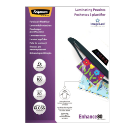 Fellowes folie do laminowania | A3 | 80 mic | 100 szt.