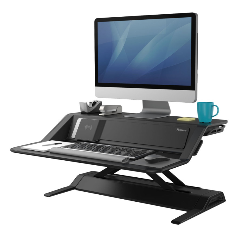 Fellowes stanowisko do pracy Sit-Stand Lotus™ DX - czarne