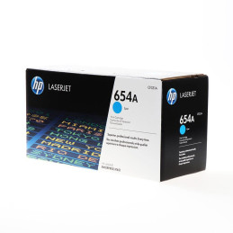 Toner HP 654A do Color LaserJet Enterprise M651 | 15 000 str. | cyan