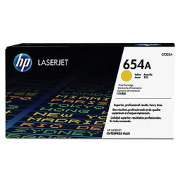 Toner HP 654A do Color LaserJet Enterprise M651 | 15 000 str. | yellow
