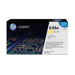 Toner HP 646A do Color LaserJet CM4540 | 12 500str. | yellow
