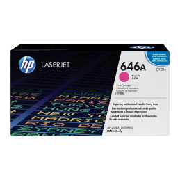 Toner HP 646A do Color LaserJet CM4540 | 12 500str. | magenta