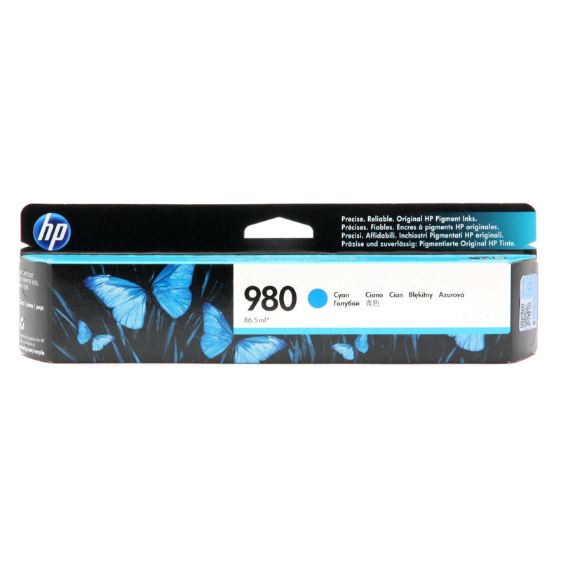 Tusz HP 980 do Officejet Enterprise X555/585 | 6 600 str. | cyan Tusz HP 980 do Officejet Enterprise X555/585 | 6 600 str. | cyan