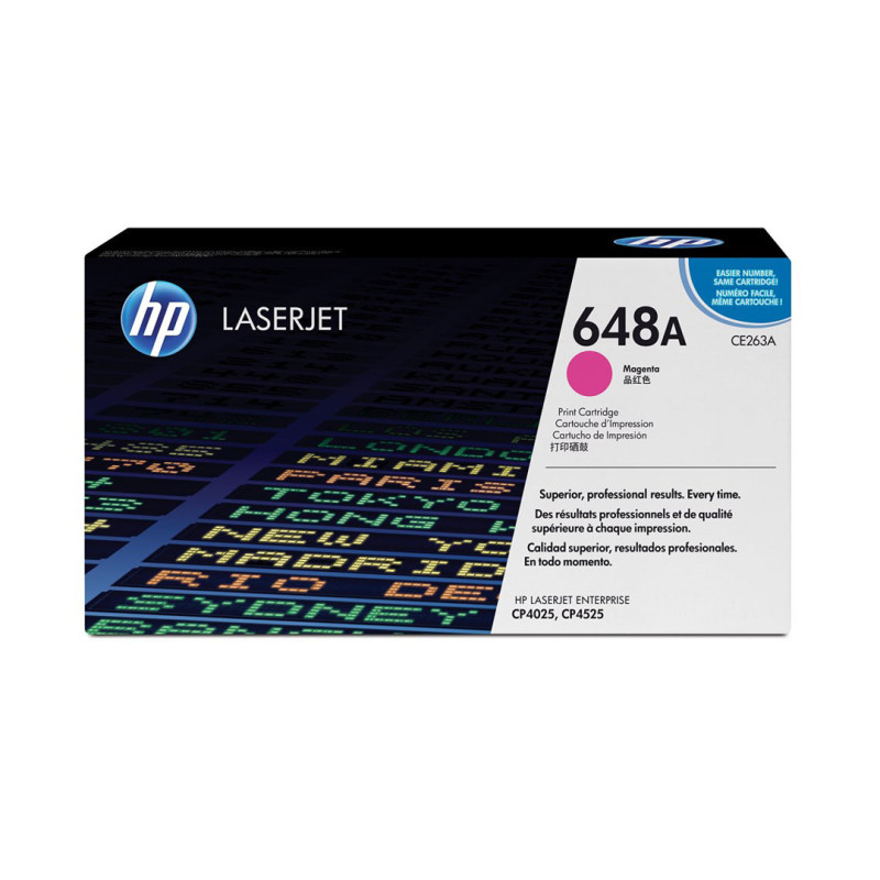 Toner HP 648A do LaserJet CP4025/4525 | 11 000 str. | magenta