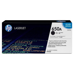Toner HP 650A do Color LaserJet CP5525, M750 | 13 500 str. | black