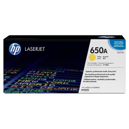 Toner HP 650A do Color LaserJet CP5525, M750 | 15 000 str. | yellow