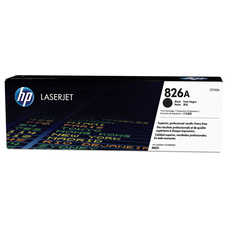 Toner HP 826A do Color LaserJet Enterprise M855 | 29 000 str. | black Toner HP 826A do Color LaserJet Enterprise M855 | 29 000 str. | black