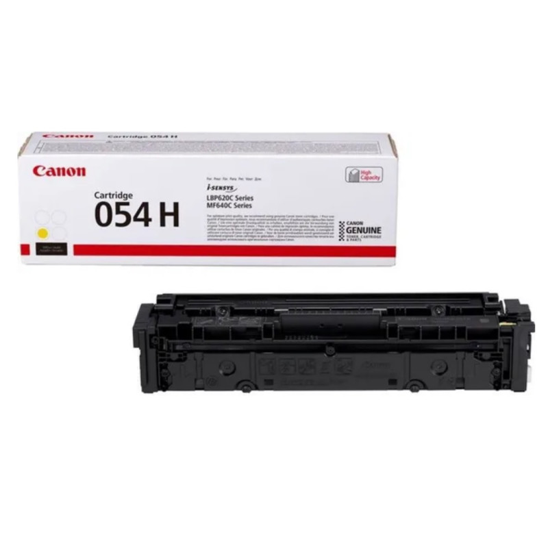 Toner Canon 054H do i-SENSYSMF645Cx/MF643Cdw | 2 300 str.| Yellow Toner Canon 054H do i-SENSYSMF645Cx/MF643Cdw | 2 300 str.| Yellow