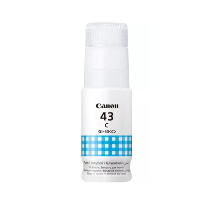 Tusz Canon GI-43 do Pixma G540/640 I 3700 str I cyan Tusz Canon GI-43 do Pixma G540/640 I 3700 str I cyan