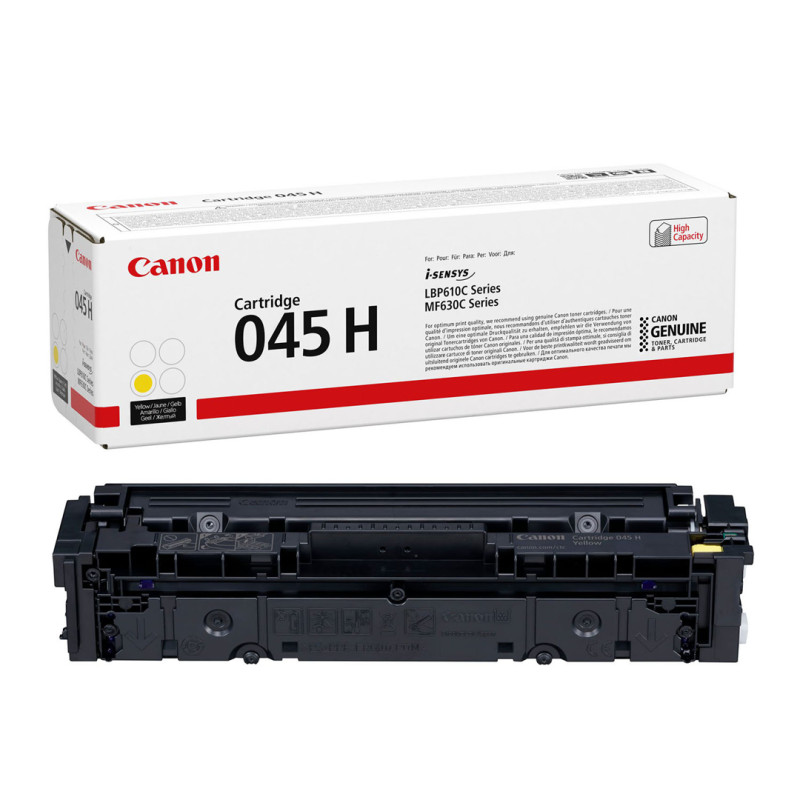 Toner Canon 045HY do LBP-611/613, MF-631/633/635 | 2 200 str. | yellow Toner Canon 045HY do LBP-611/613, MF-631/633/635 | 2 200 str. | yellow
