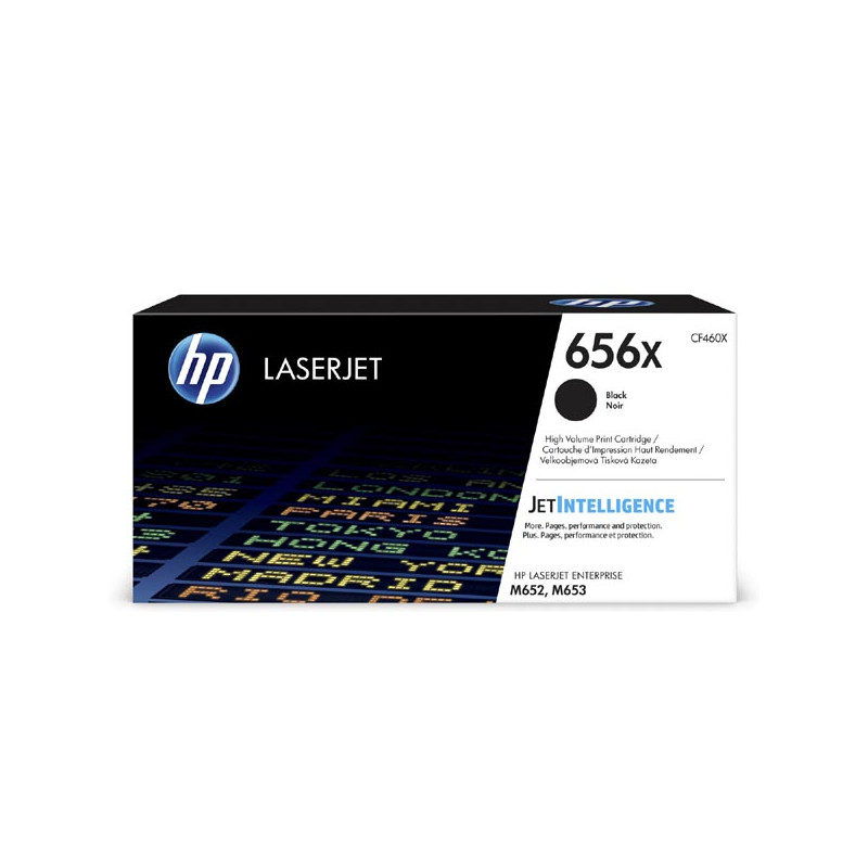 Toner HP 656X do Color LaserJet Enterprise M652/M653 | 27 000 str. | black Toner HP 656X do Color LaserJet Enterprise M652/M653 | 27 000 str. | black