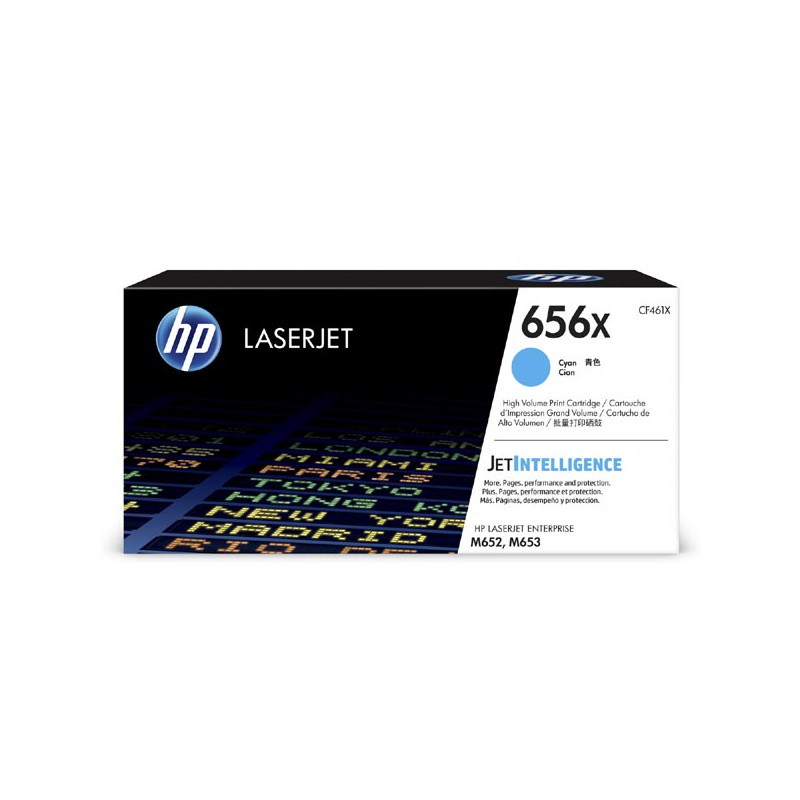 Toner HP 656X do Color LaserJet Enterprise M652/M653 | 22 000 str. | cyan Toner HP 656X do Color LaserJet Enterprise M652/M653 | 22 000 str. | cyan