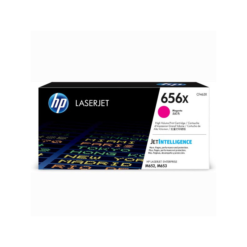 Toner HP 656X do Color LaserJet Enterprise M652/M653 | 22 000 str. | magenta Toner HP 656X do Color LaserJet Enterprise M652/M653 | 22 000 str. | magenta