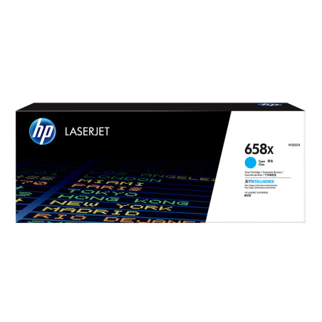 Toner HP 658X | 28 000 str. | Cyan