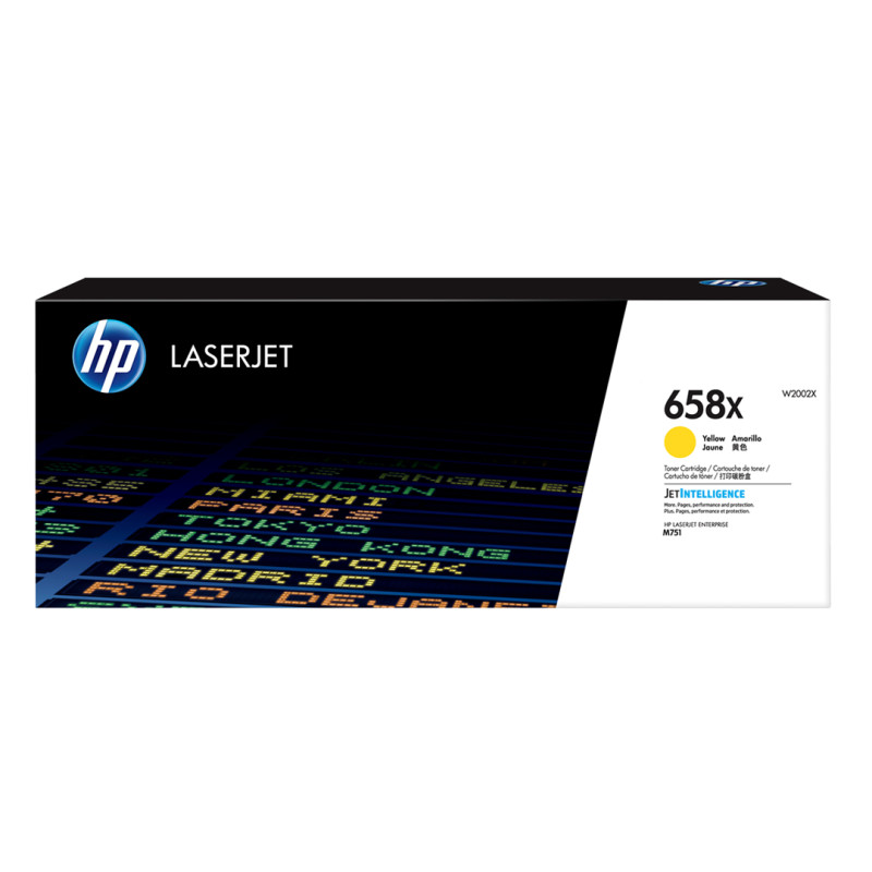 Toner HP 658X | 28 000 str. | Yellow Toner HP 658X | 28 000 str. | Yellow
