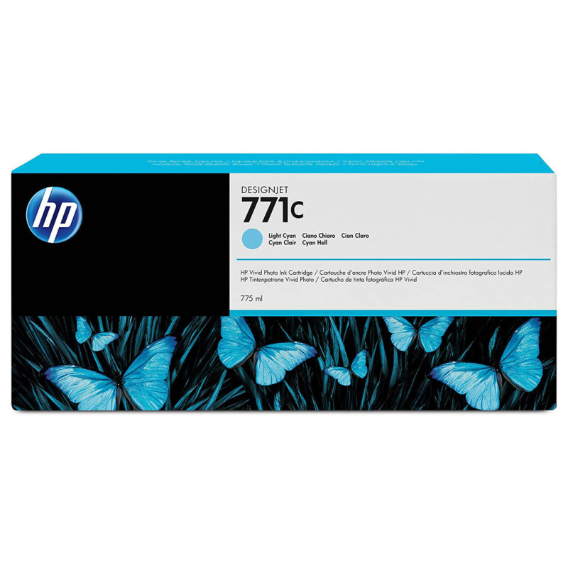 Tusz HP 771c do Designjet Z6200 | 775ml | Light Cyan Tusz HP 771c do Designjet Z6200 | 775ml | Light Cyan